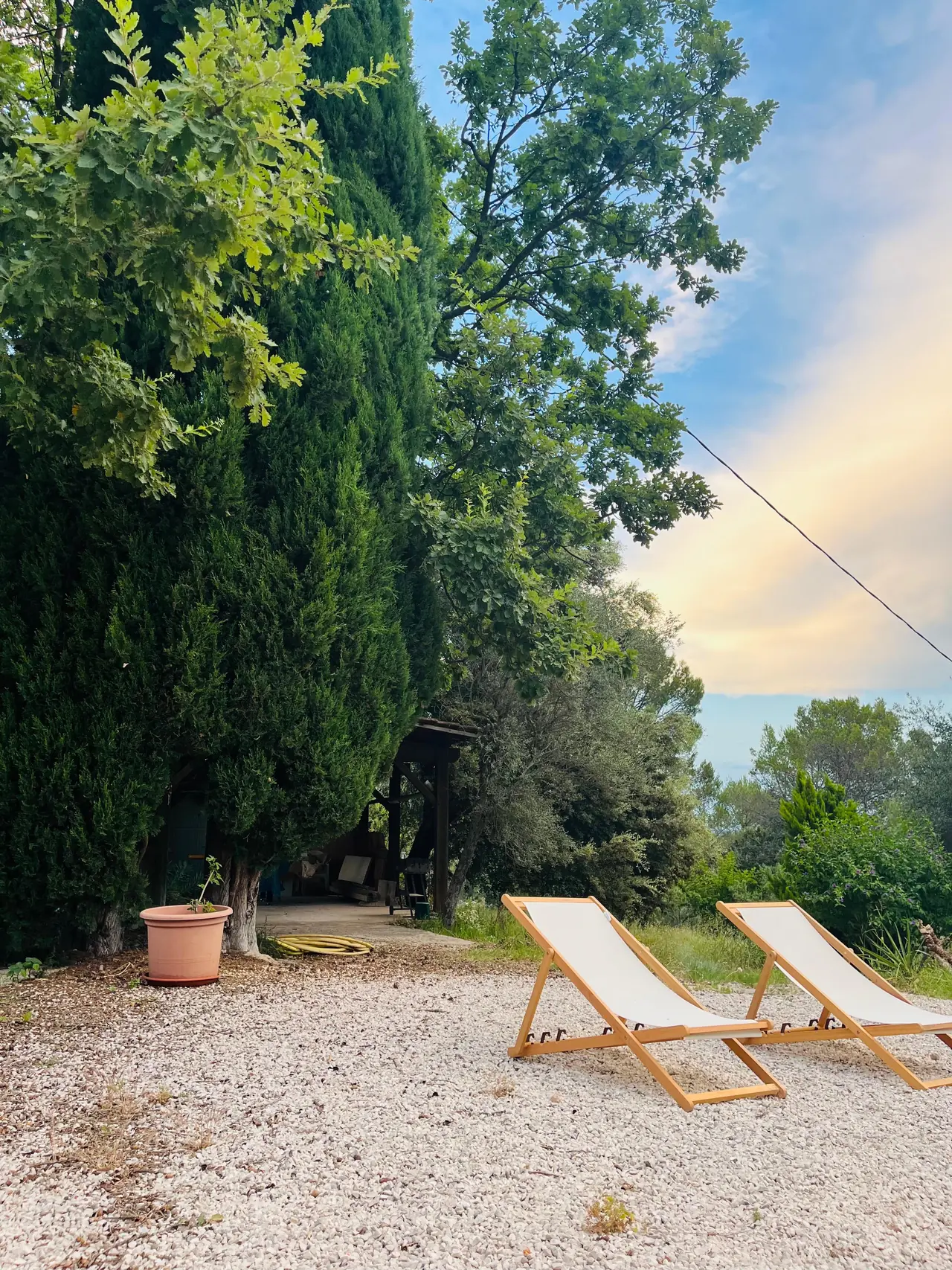 Fin de journée au Domaine