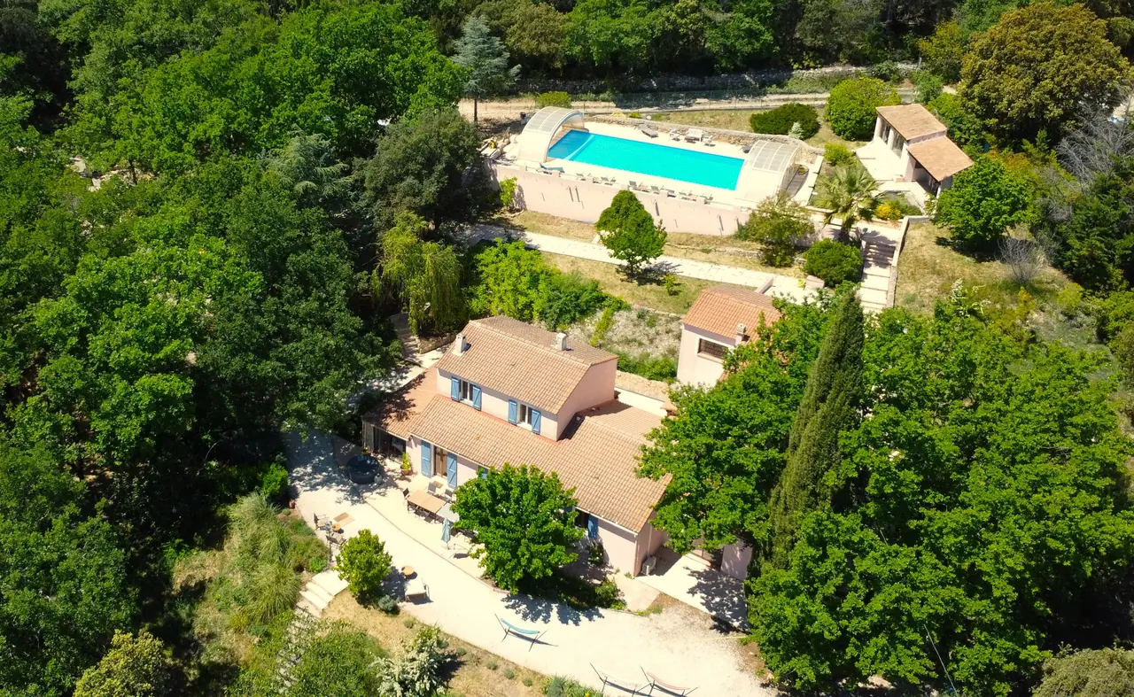Le parc vu du ciel